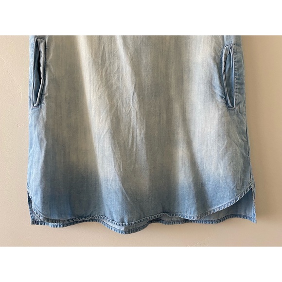Anthropologie Cloth + Stone Women’s Denim Shirtdress - Picture 6 of 15